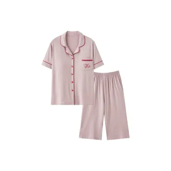 JinShaLa Pajama Set Women's Lotus Color