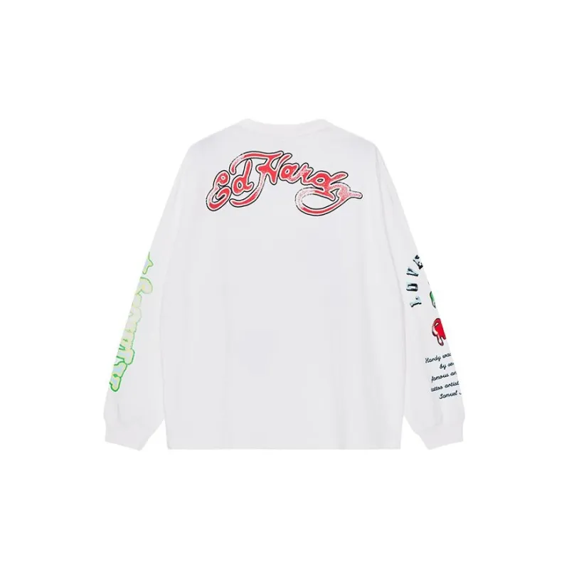 Ed Hardy SS24 T Shirt Women's White-1