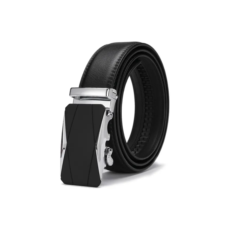 ASTAR HADES Genuine Leather Automatic Buckle Business Elegance Comfortable Leather Belts Men's 3.5cm-2