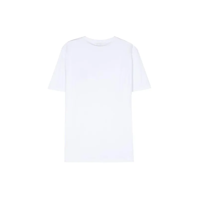 WOOLRICH Logo Printed Crewneck T Shirt-1