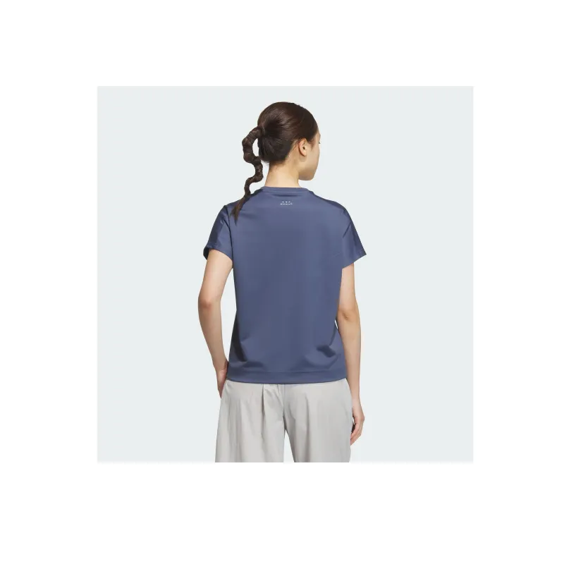 Adidas T Shirt Women's Ink Blue-6
