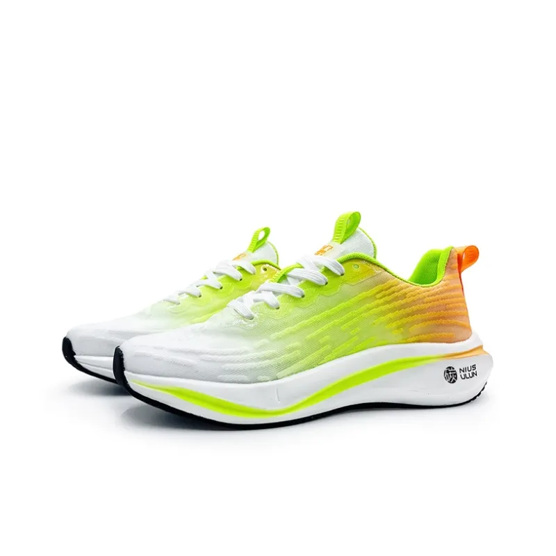 KYMOOU Cushioning, Breathable, Lightweight, Rebound Low Top Anti Twist Rectangular Nylon Plate Running Shoes Men's-3