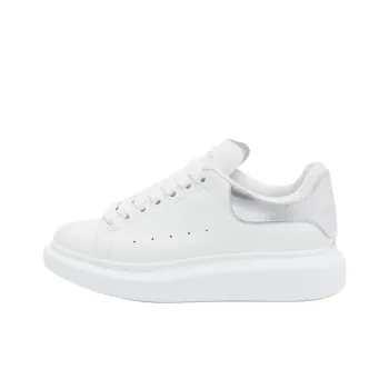 Alexander McQueen Oversized White Silver Women's