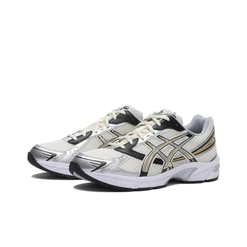 Asics Gel 1130 Abrasion Resistant Low Top Casual Running Shoes Unisex Milk Tea-2