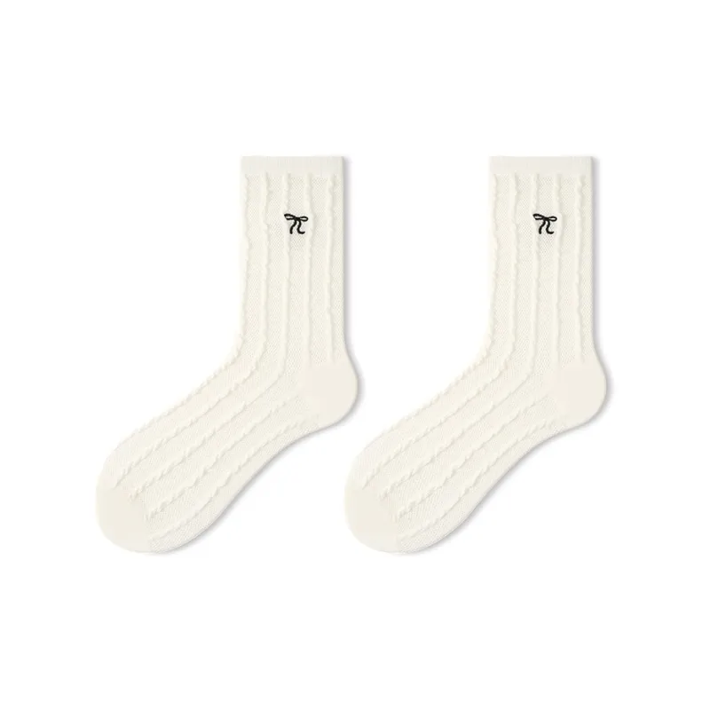 Primeet Mid Calf Socks Women's Combo Set-0