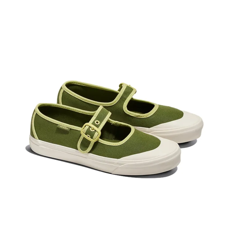 Mary Jane Vans 'Ballerina Green' Women's-3