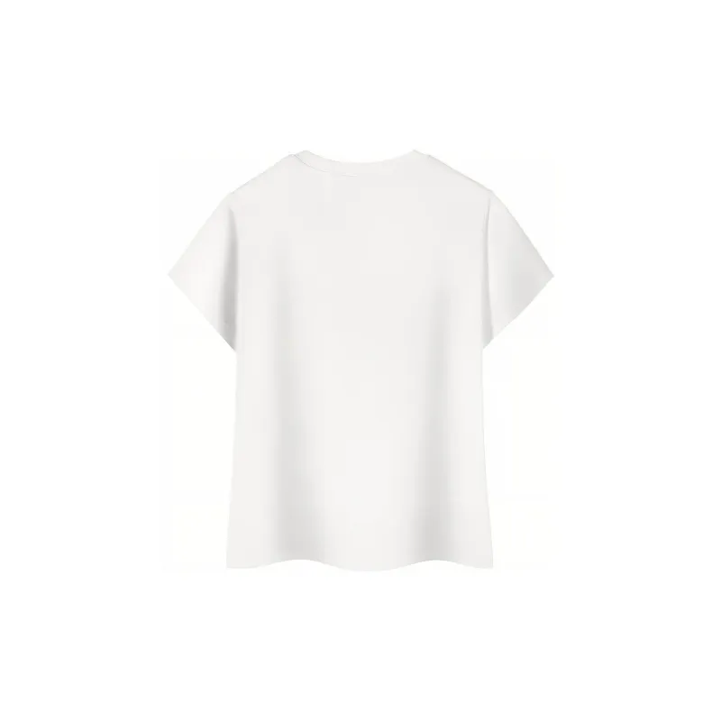 PSO Brand Puppy Series Trendy Brand Trendy Drop Shoulder Top Short Sleeved T Shirts Unisex-57