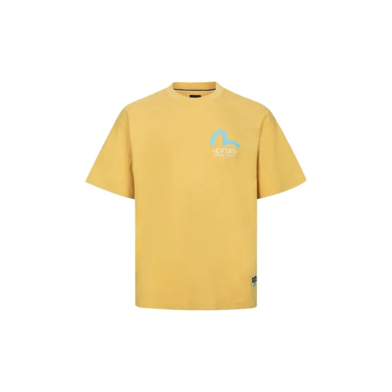 EVISU Godhead Daicock Cotton T-shirt-5