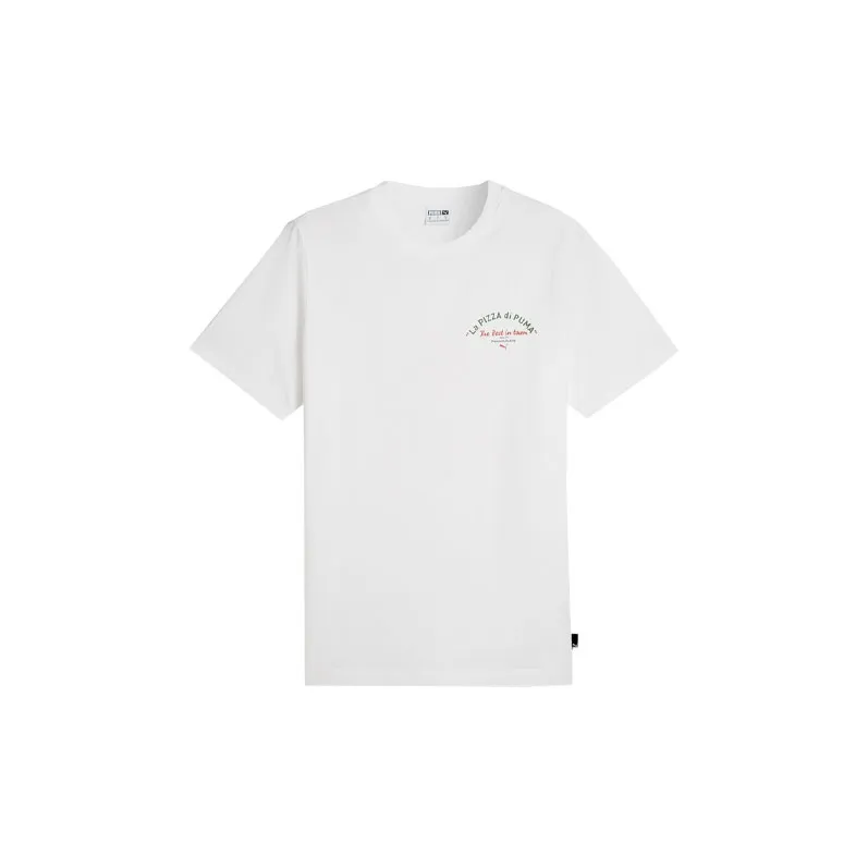 PUMA GRAPHICS T Shirts Men White-1