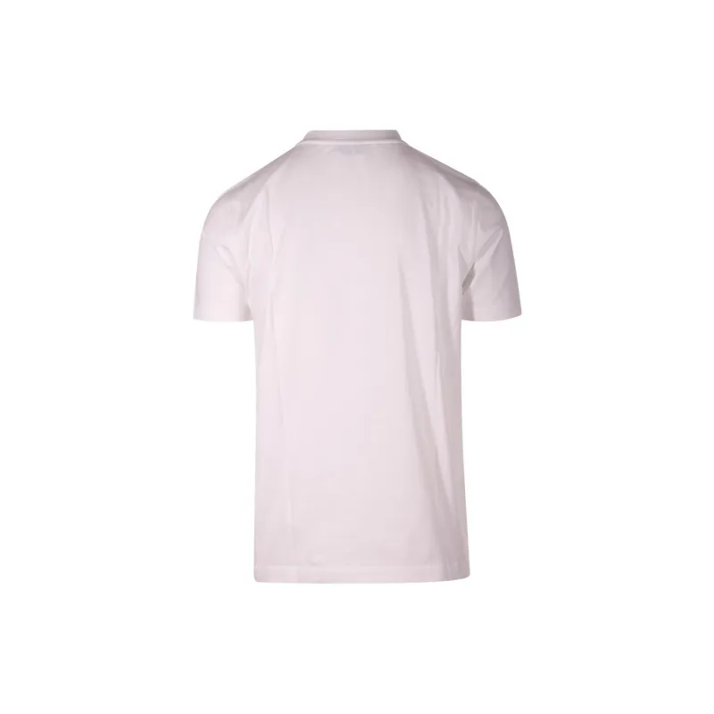 OFF WHITE T Shirt, Regular Fit Men's Gray White-1