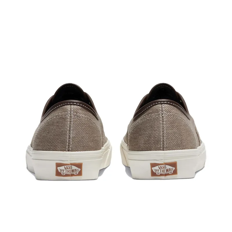 Vans Authentic Anti-Slip Wear-Resistant Low-Top Skateboard Shoes Unisex Coffee-3