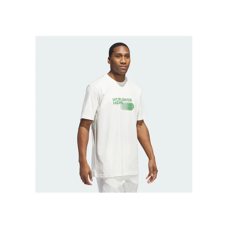 Adidas T Shirt Men's Jade White-7
