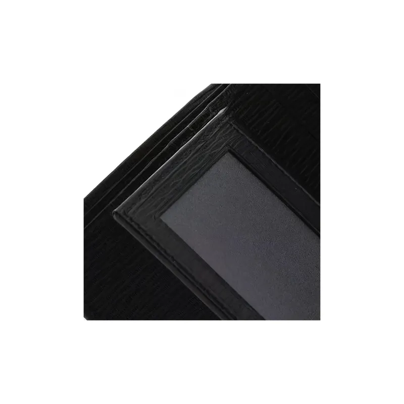 FERRAGAMO Calfskin Wallet Men's Black-4