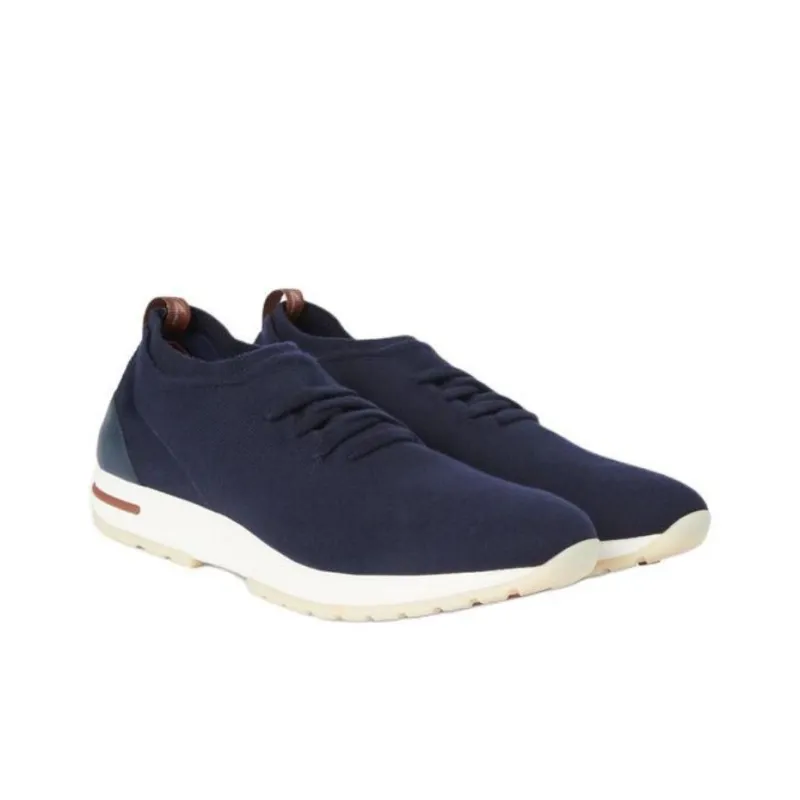 Loro Piana Casual Shoes Men's Blue-2