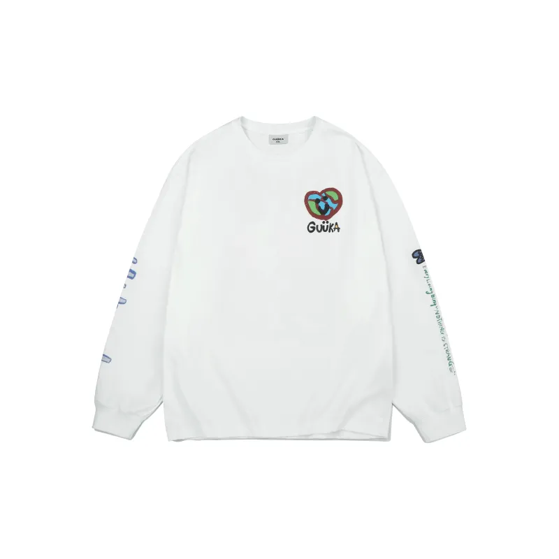 Guuka Long Sleeved T Shirt Unisex Neon Yellow-9