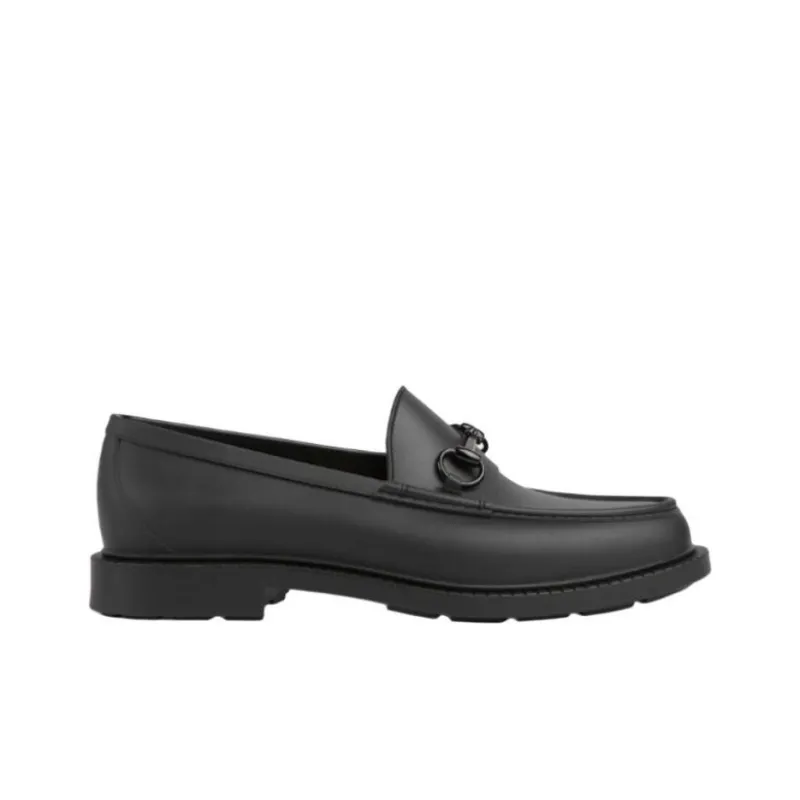 GUCCI Loafer 'Lacquered Horsebit Black'-1