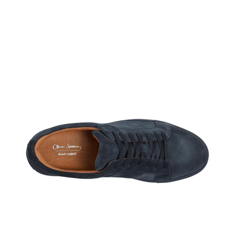 Oliver Sweeney Low Top Skateboard Shoes Men's Blue-3