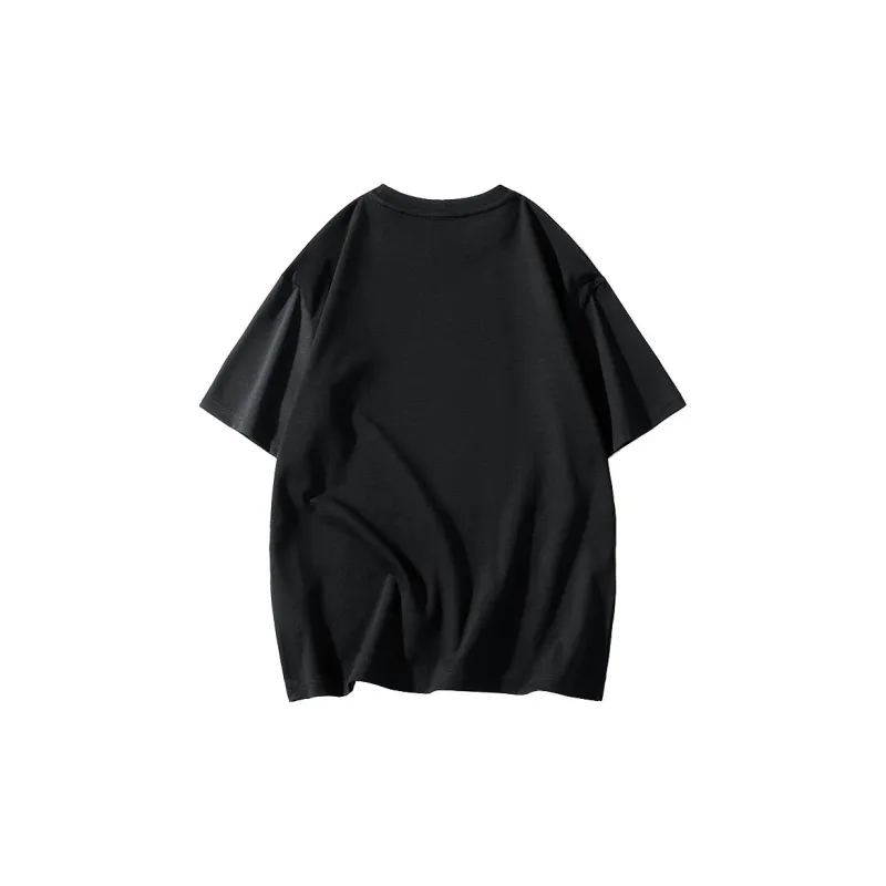 Jeep Casual Loose Fit Pullover Crew Neck Short Sleeved T Shirts Unisex-9