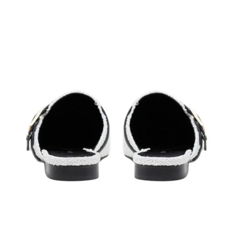 LORENA ANTONIAZZI Wrap-toe Slippers Women's White-4