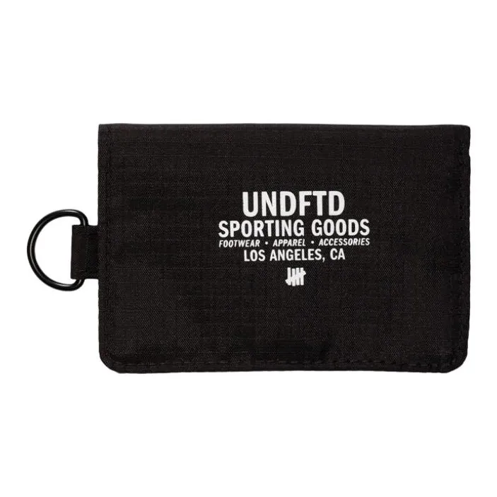 UNDEFEATED Polyamide Wallets Card Holders Unisex Black-0