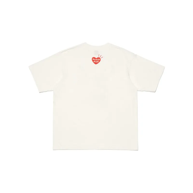 HUMAN MADE x KEIKO SOOTOME SS24 T Shirt Unisex White-1