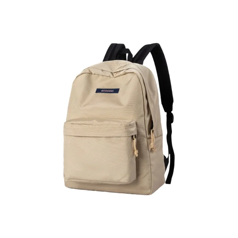 PULUWIRR Oxford Backpack Regular Unisex Milk White/Khaki/Navy Blue-3