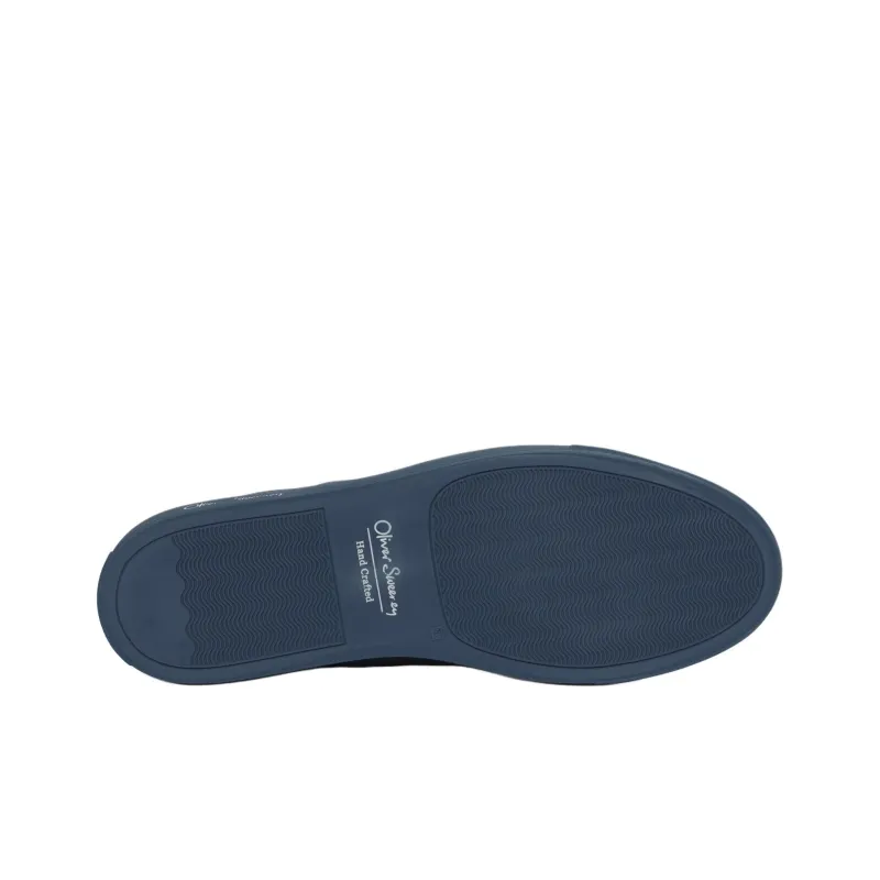 Oliver Sweeney Low Top Skateboard Shoes Men's Blue-4