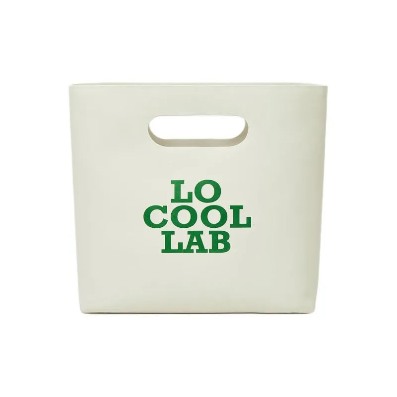 LOCOOLLAB Calfskin Shoulder Bags Handbags Regular Women's Cream-2