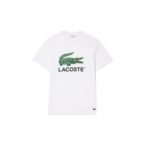 LACOSTE T-Shirts Men White