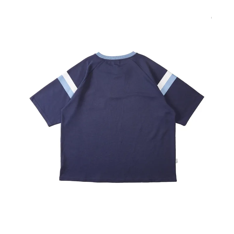 WAYNEXZAVIER T Shirts Men Dark Blue-1