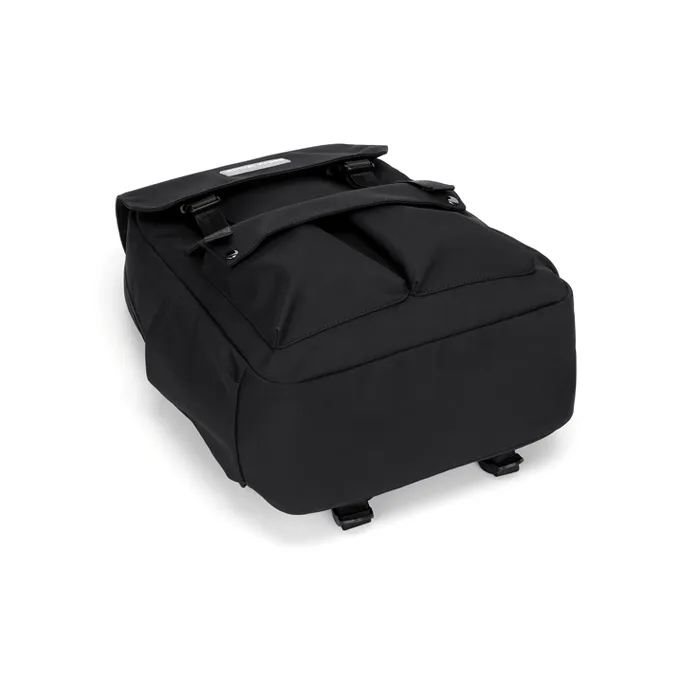 Simvay Clos Fabric Backpack Small Size Women's Ecru/Black-25