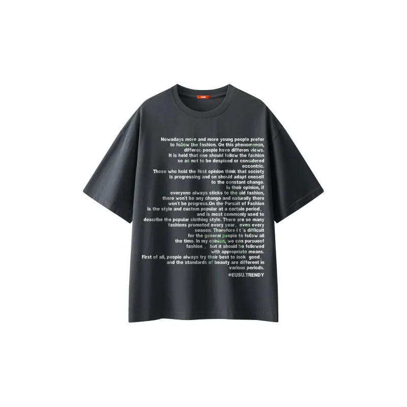 EUSU T Shirts Unisex-9