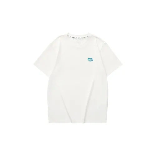 Skechers T-Shirts Unisex Marshmallow White