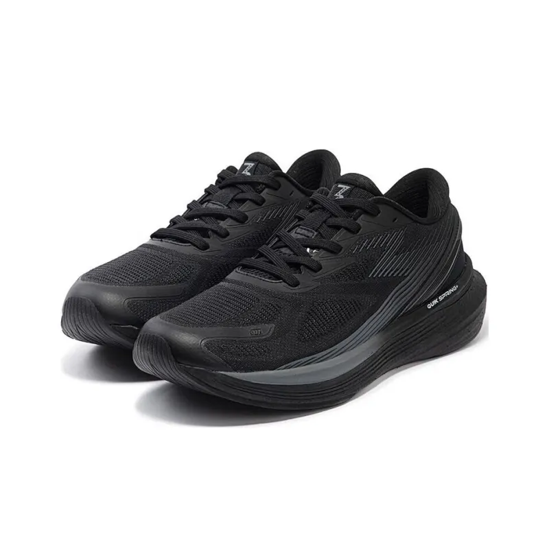 361° Spire 2 Slip Resistant Low Top Running Shoes Men's Black Gray-2