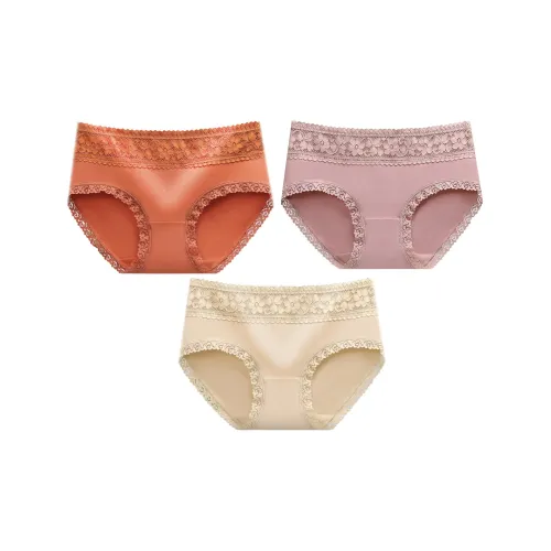 Flowers In Water Underpants Women's 3 Pack
