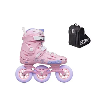 FLYING EAGLE Inline Skates Casual Street Skating Unisex 36 46 Black/Pink Purple & Black Shoulder Bag