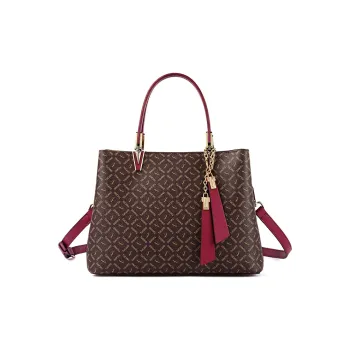 TUCANO PVC Gift, The First Choice Of Items. One Shoulder Handbag Regular Women's Coffee