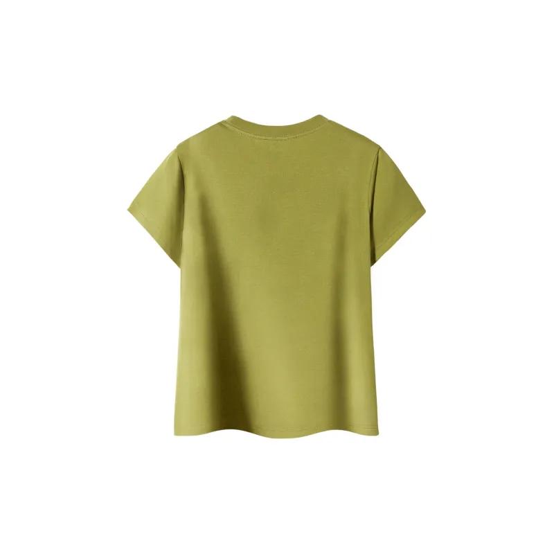 PSO Brand Puppy Series Trendy Brand Trendy Drop Shoulder Top Short Sleeved T Shirts Unisex-45