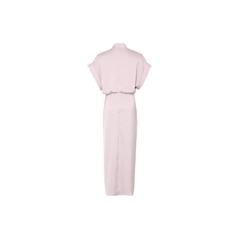 Duffy Fashion Short Sleeved Dresses Women's Pink-1