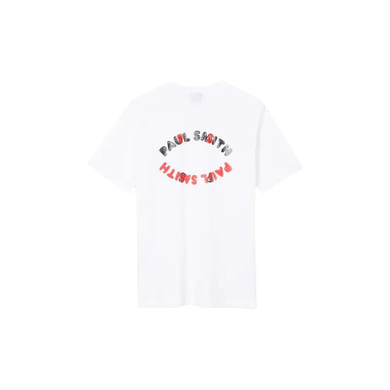 Paul Smith Paul Smith Smiley Series T Shirts Men White-1