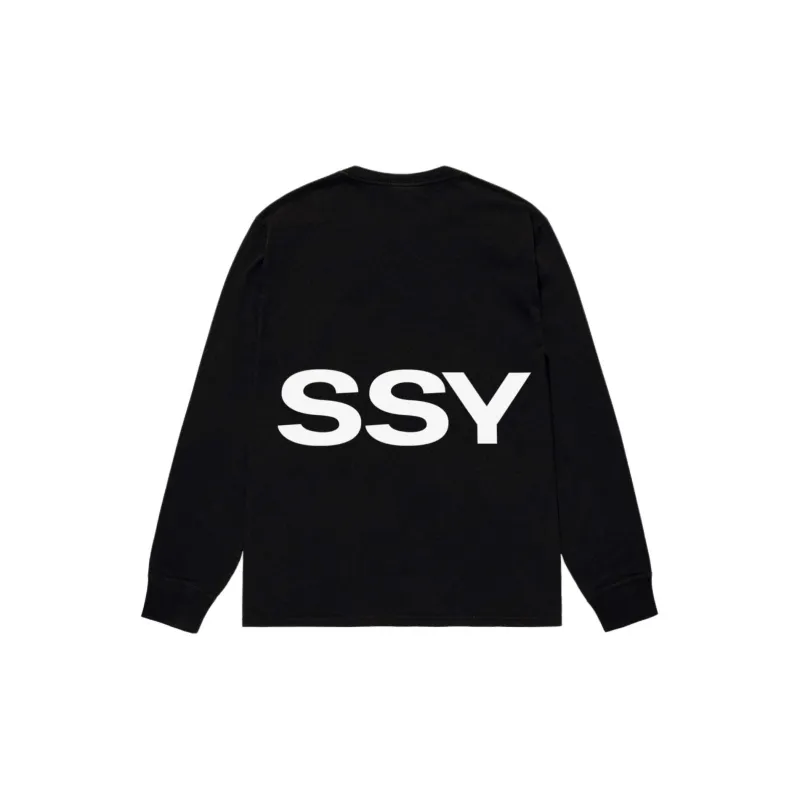Stussy All Caps Long Sleeve Tee-1