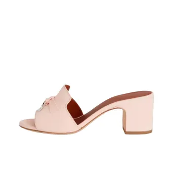 Loro Piana Slide Slippers 5.5cm Women's Pink