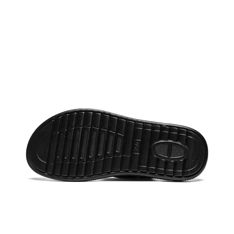 G.N.SHIJIA Beach Sandals Men Black/Brown-12