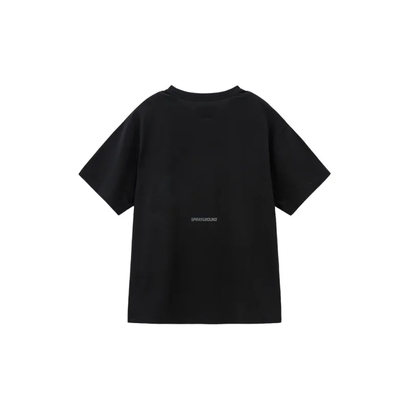 SPRAYGROUND Crew Neck Short Sleeved T Shirts Unisex-1