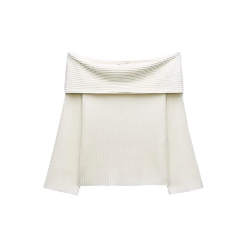 ZARA T Shirt Women's Frosted White-1