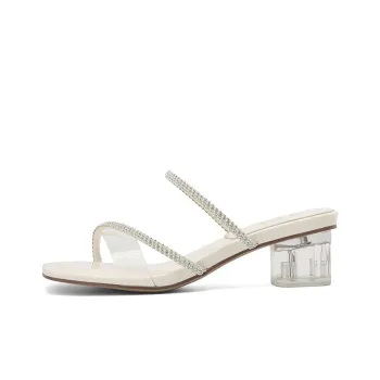 JOSINY Outerwear Slippers Women's Apricot/Ecru