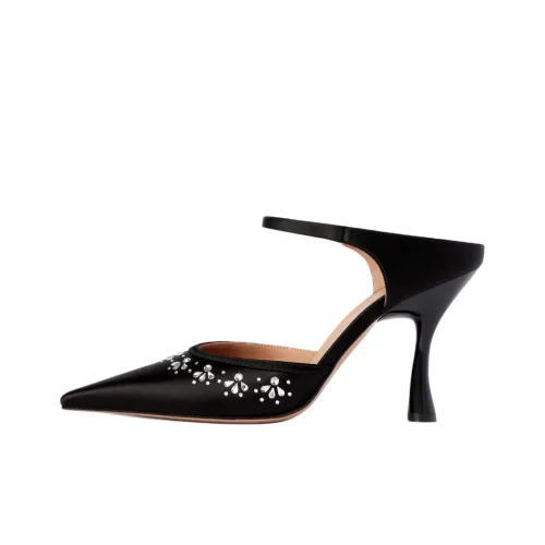 Malone Souliers Cassie 90mm Crystal-embellished Pumps