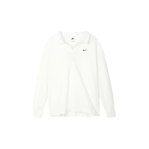 Nike Drop Shoulder Sleeve T-Shirt Women's White