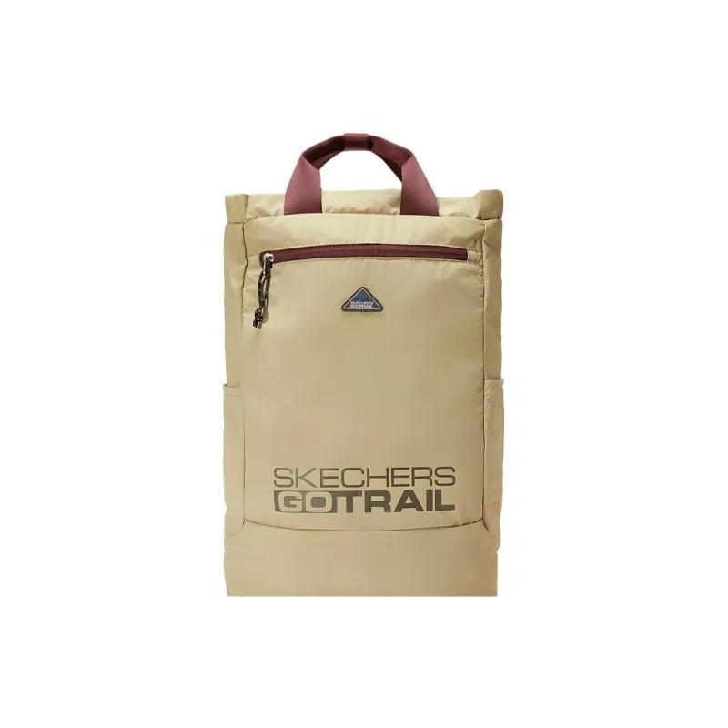 Skechers Fabric Mountaineering Bag, Backpack Regular Unisex Pepper Beige-3