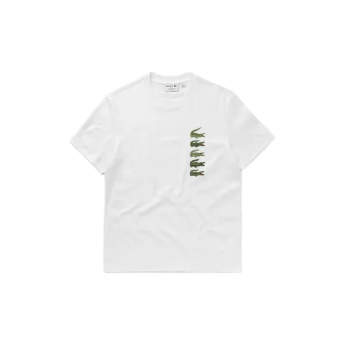 LACOSTE T-Shirts Men White